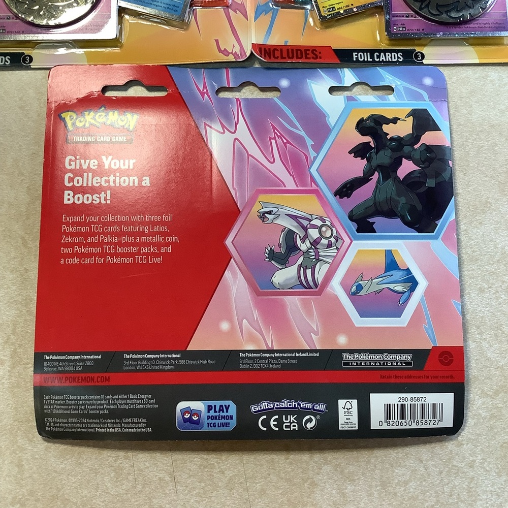 3 x Pokémon Enhanced 2-Pack Blister Pack [Journey Together & Destined Rivals] - Picture 3 of 4